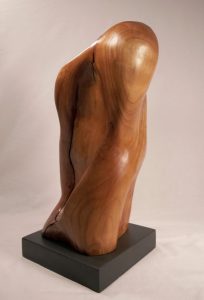 cherry wood | face and torso